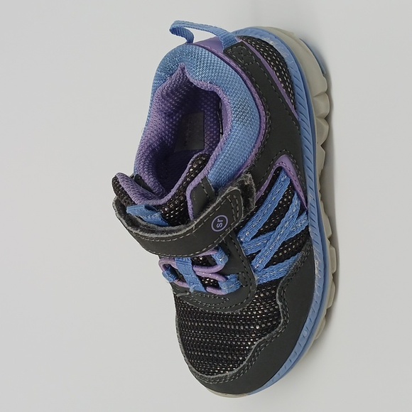 Stride Rite 360 Purple Toddler Girls Sneaker Shoes (Size 8M US) - Picture 6 of 12
